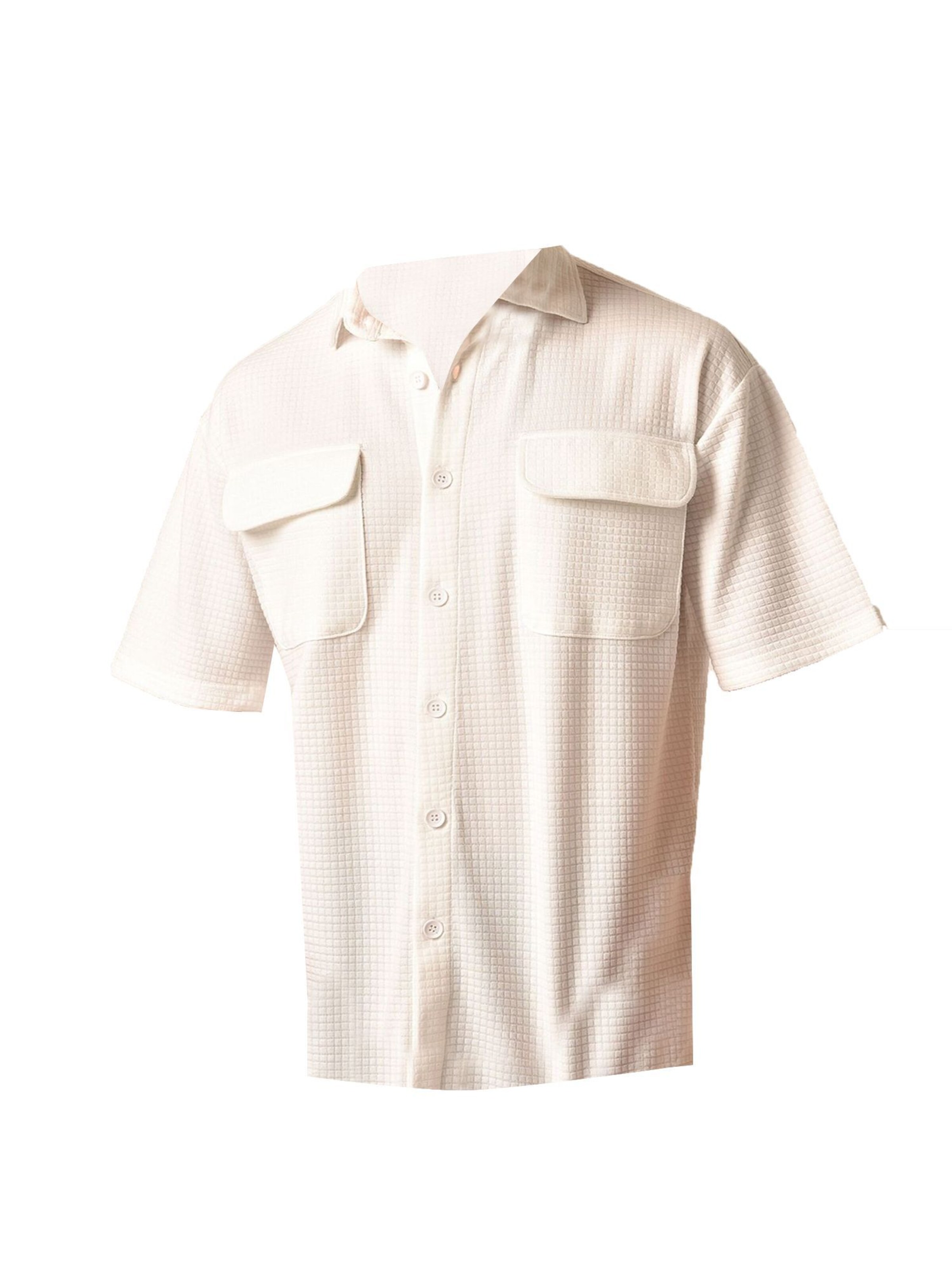 Antioch Button Up Shirt in White, Item view