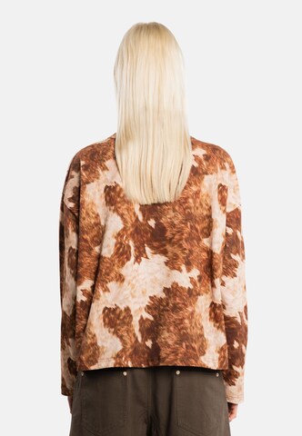 Maglietta 'Austin' di Another Cotton Lab in marrone