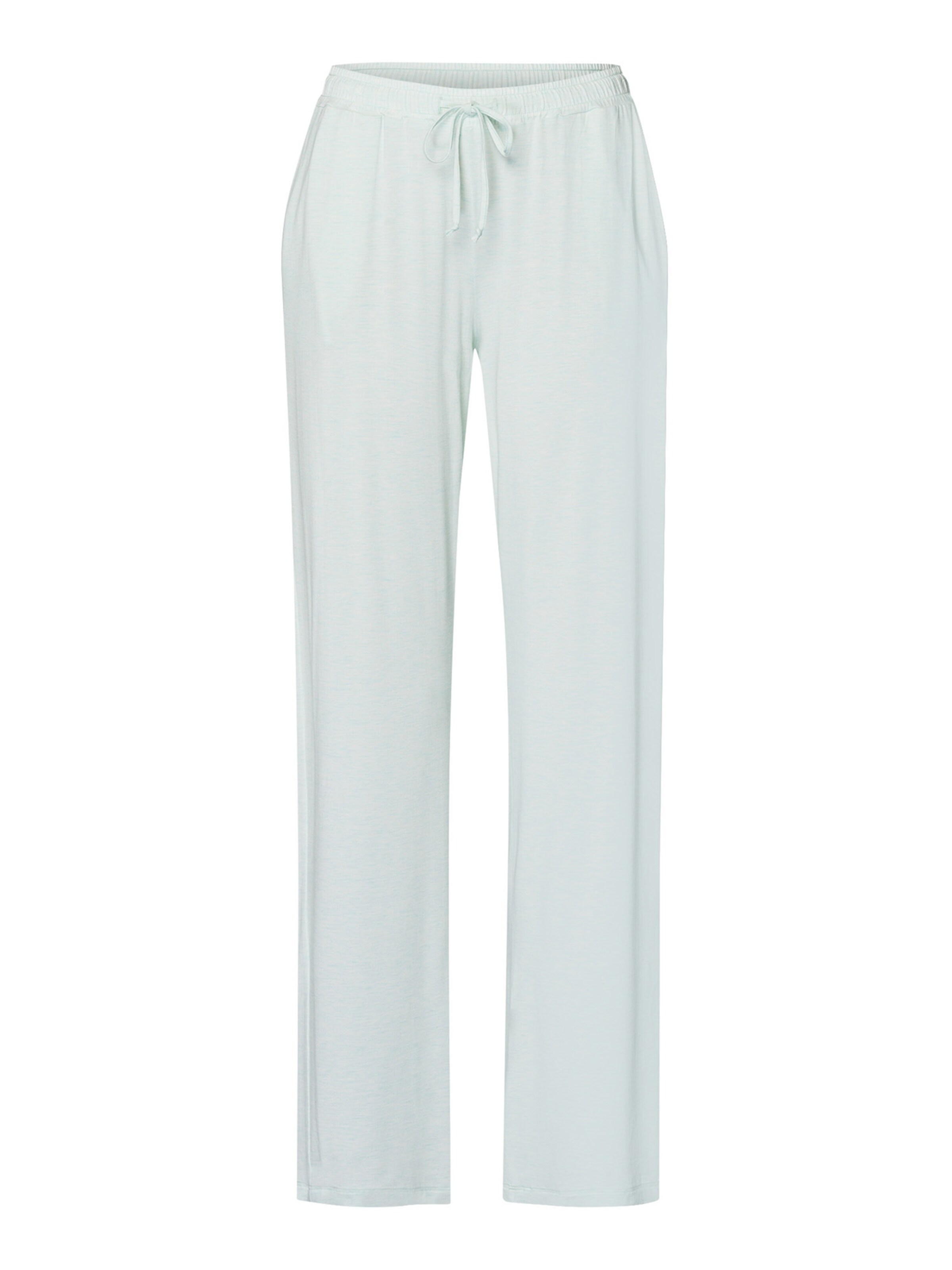 Hanro Pyjamabroek ' Natural Elegance ' in Wit: voorkant