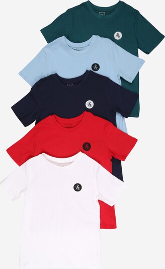 River Island Shirt in de kleur Blauw / Smaragd / Rood / Wit, Productweergave