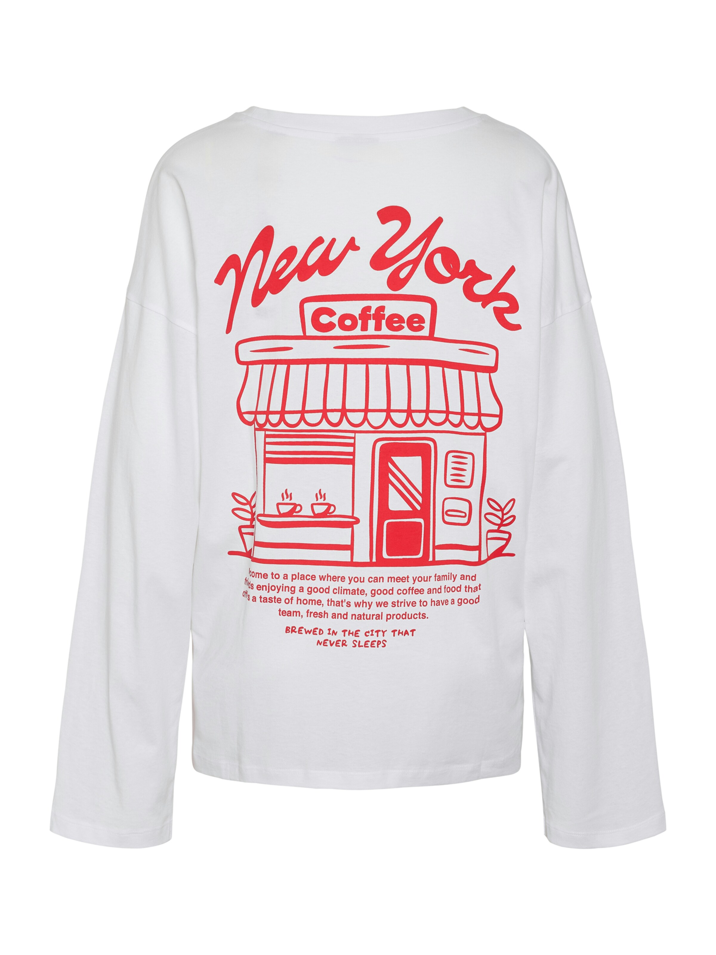 Noisy may Футболка 'NMIDA' в Белый