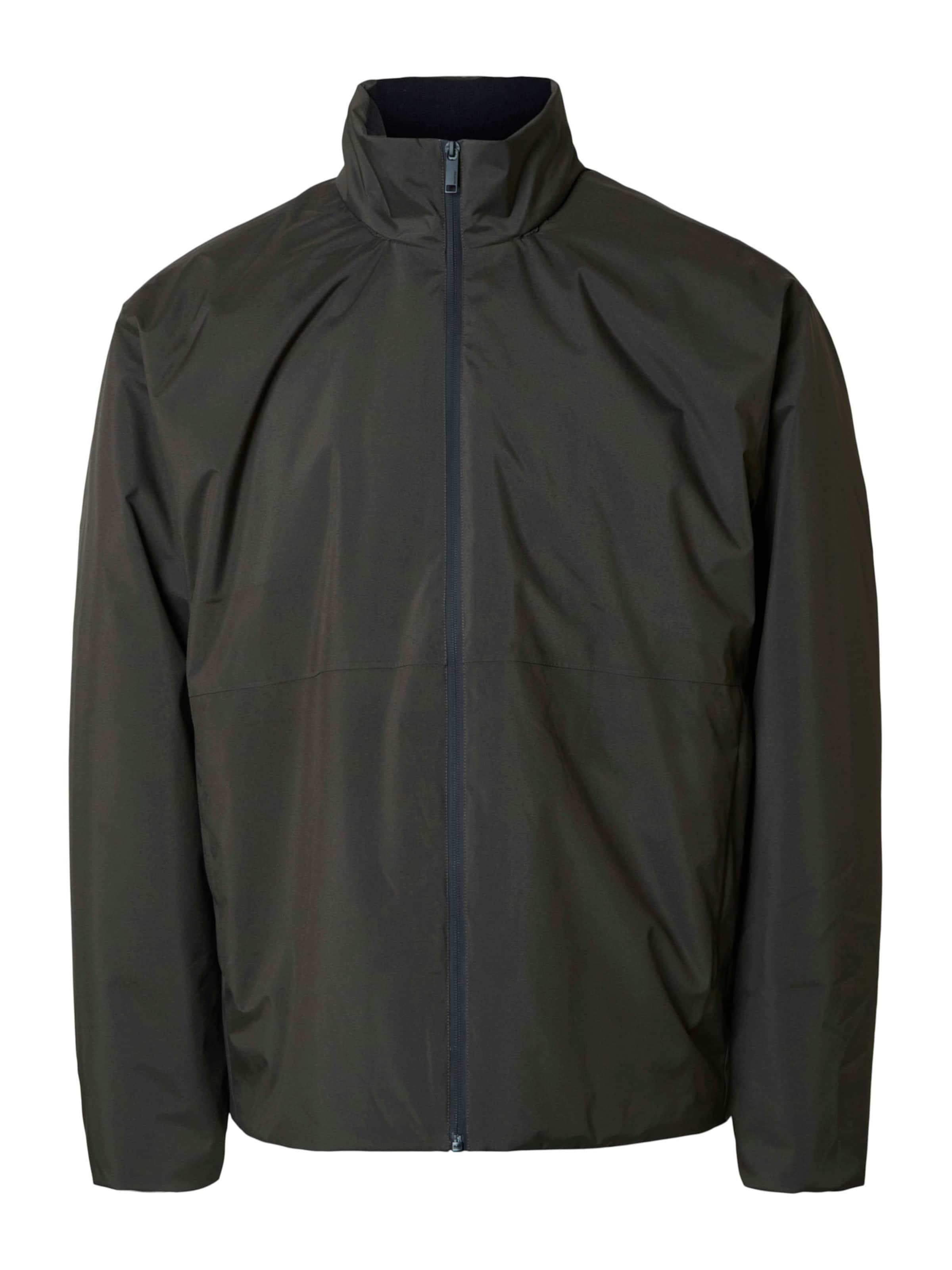 SELECTED - Chaqueta funcional 'SLHAIDOR URBAN TECH' en gris: frente