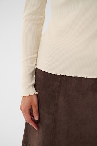 SAINT TROPEZ - Camiseta 'OlaliaSZ' en beige