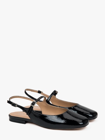 Estro Slingpumps '501-02' in Zwart