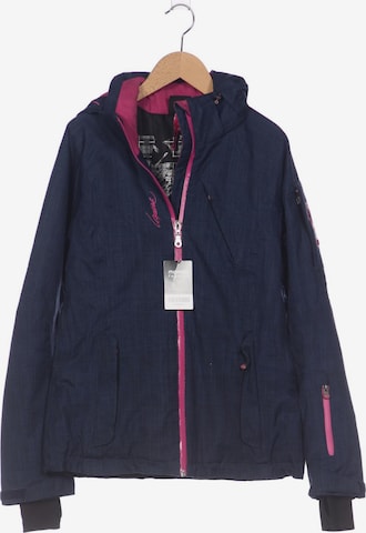 ICEPEAK Jacke XS in Blau: Vorderseite