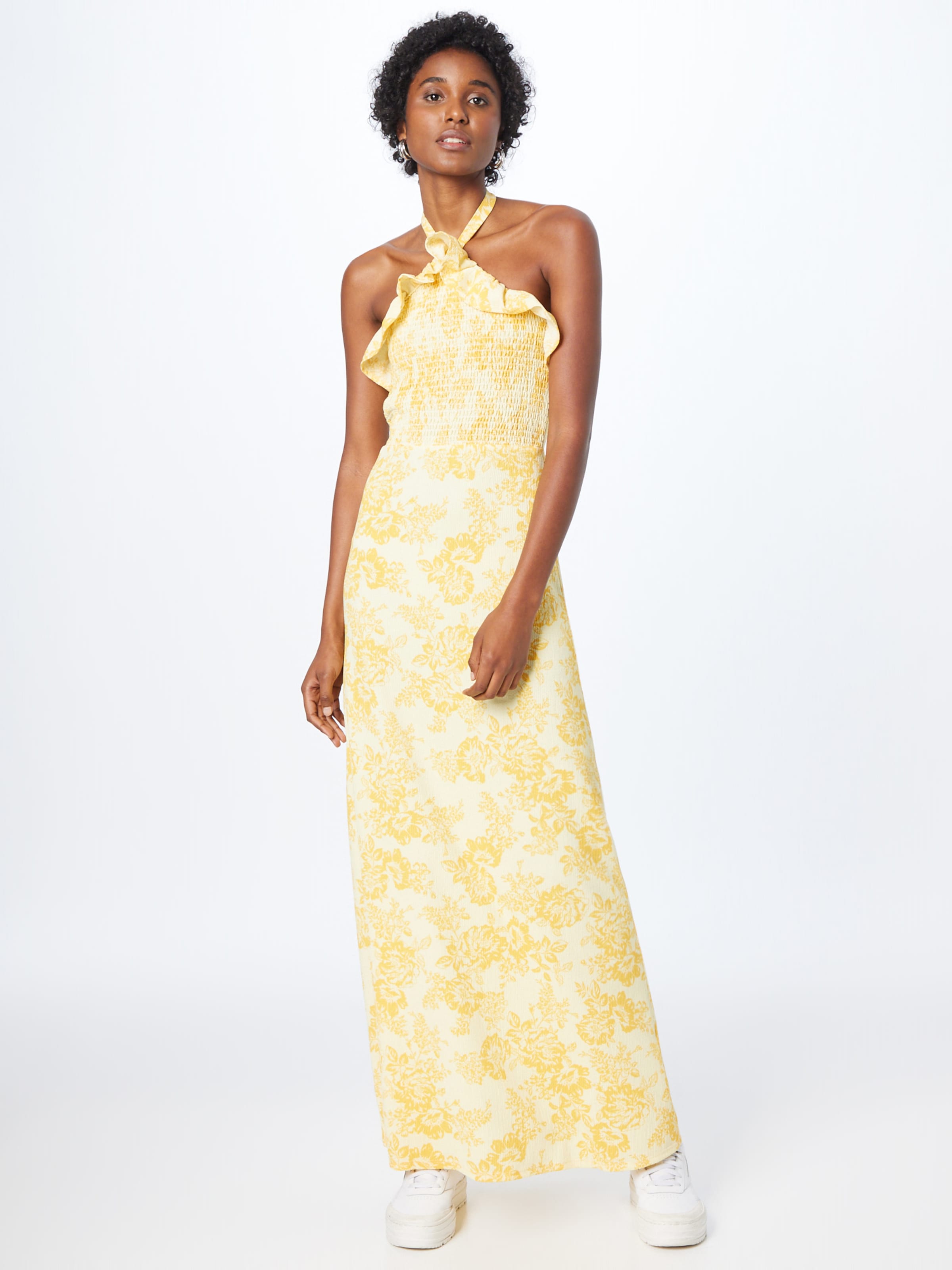 Dorothy perkins yellow floral dress discount