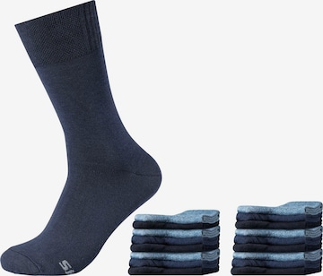 SKECHERS Socken 'Portland' im 18er-Pack in Blau: predná strana