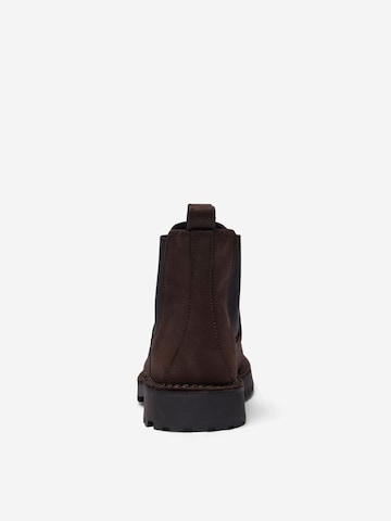 SELECTED HOMME Chelsea boots 'Ricky' in Brown