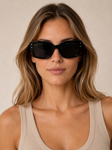 COLLEZIONE ALESSANDRO Sunglasses 'Lissabon' in Black: front