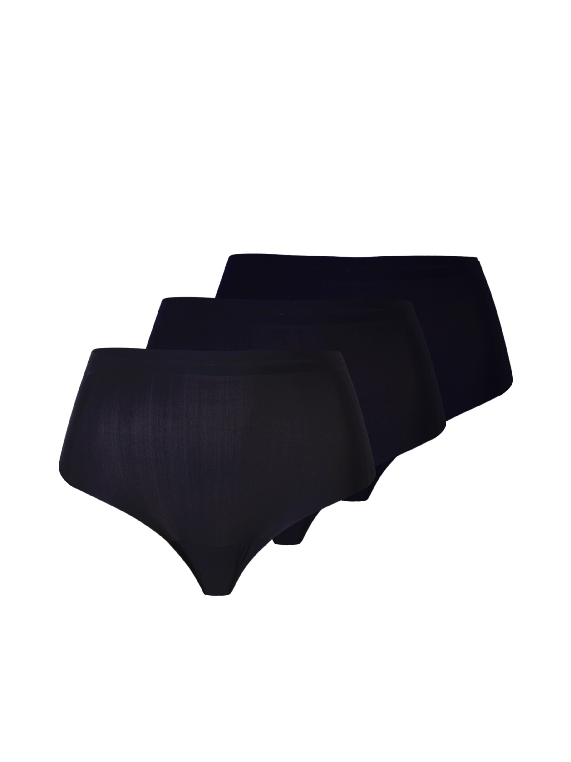 Boux Avenue String in Black: front