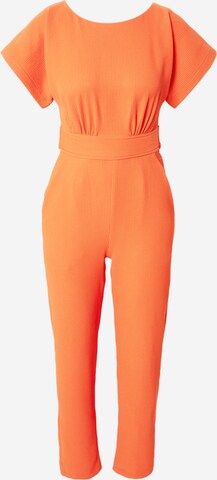 Closet London Jumpsuit in Orange: front