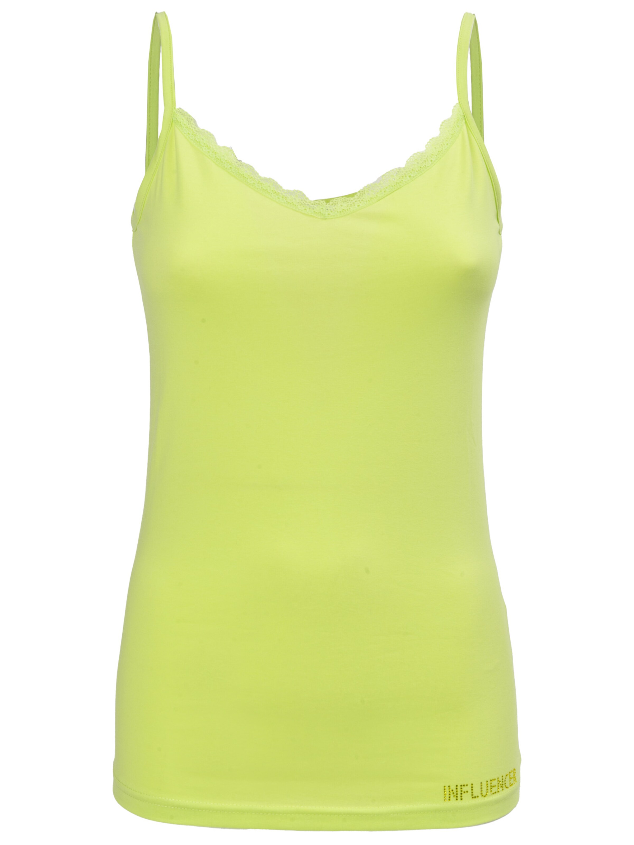 Influencer Topp i grön: framsida