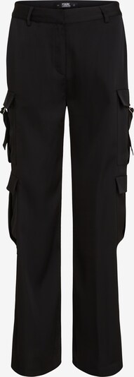 Pantaloni cargo Karl Lagerfeld di colore nero, Visualizzazione prodotti