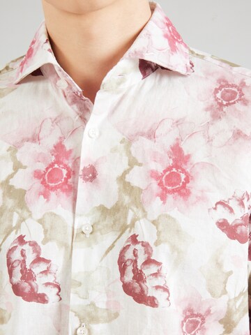 JOOP! Regular fit Button Up Shirt 'Pai' in Red