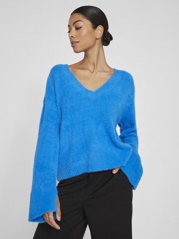 VILA Sweater 'HENNY' in Blue: front