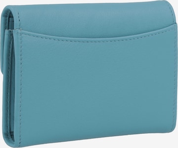 Braun Büffel Wallet in Blue