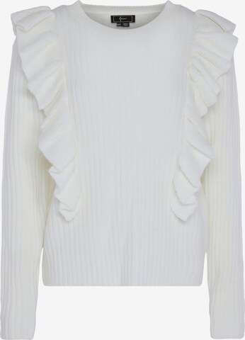 faina Sweater in White: front