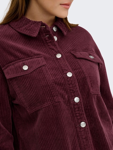 Veste mi-saison 'ONLMarina-Eny' ONLY en rouge