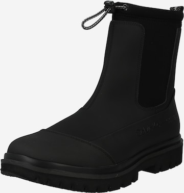 Calvin Klein Jeans Chelsea boots i svart: framsida