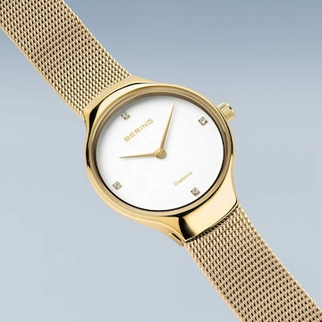 BERING Analog Watch in Gold