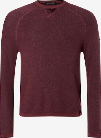 TIMEZONE Sweater in Red: front
