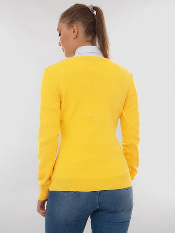 Sir Raymond Tailor Sweater 'Verty' in Yellow