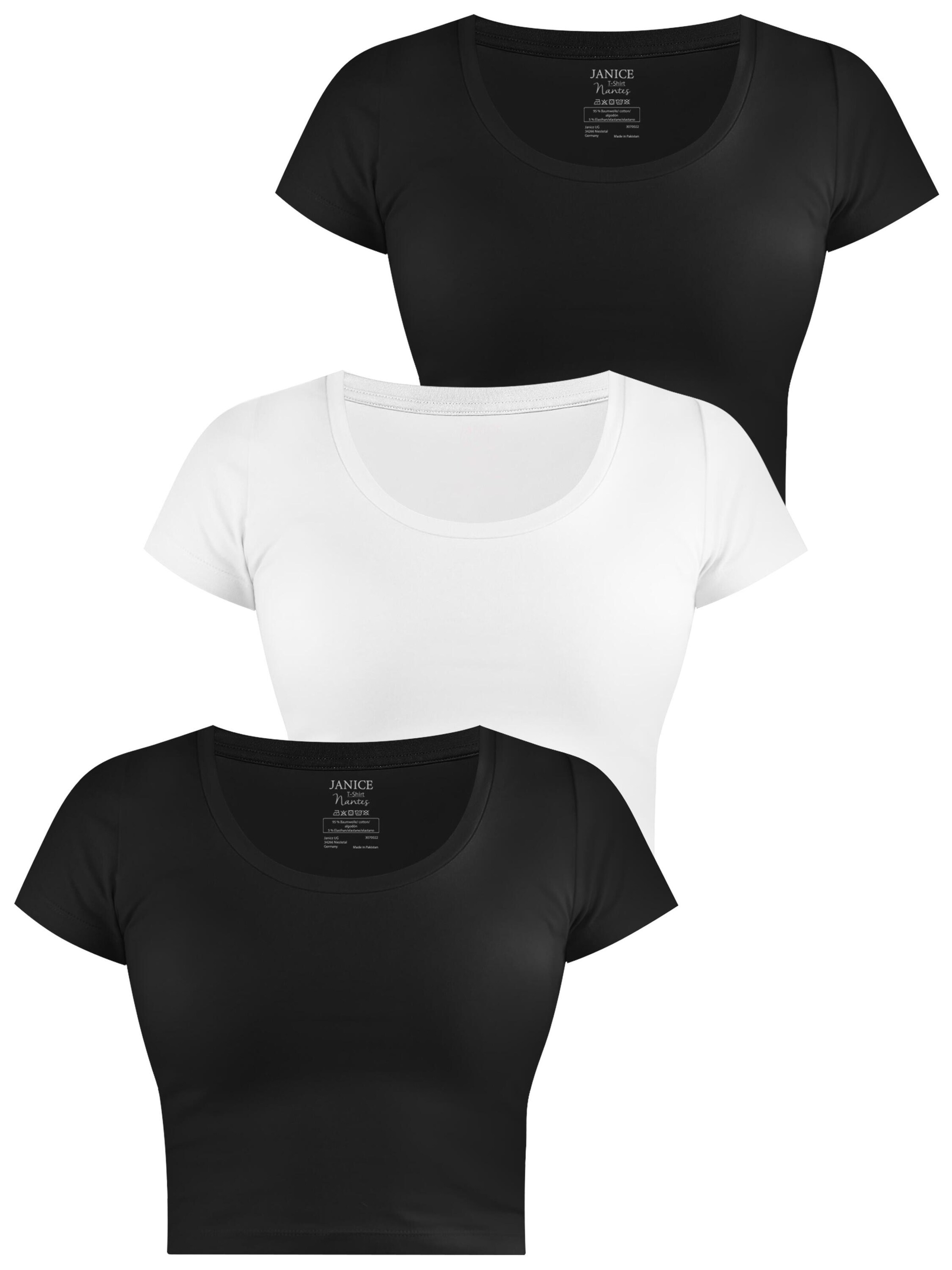 Janice Shirts 'Nantes' i sort: forside