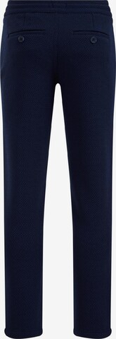 Coupe slim Pantalon WE Fashion en bleu