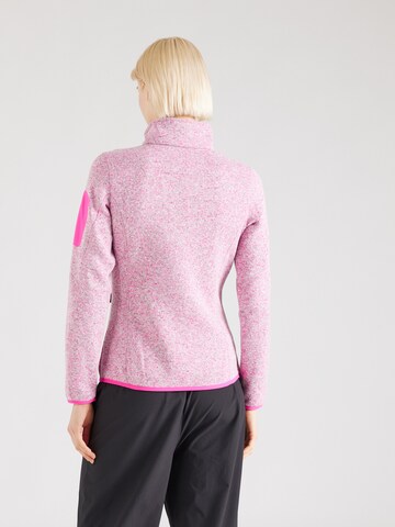 CMP Athletic Fleece Jacket in Pink