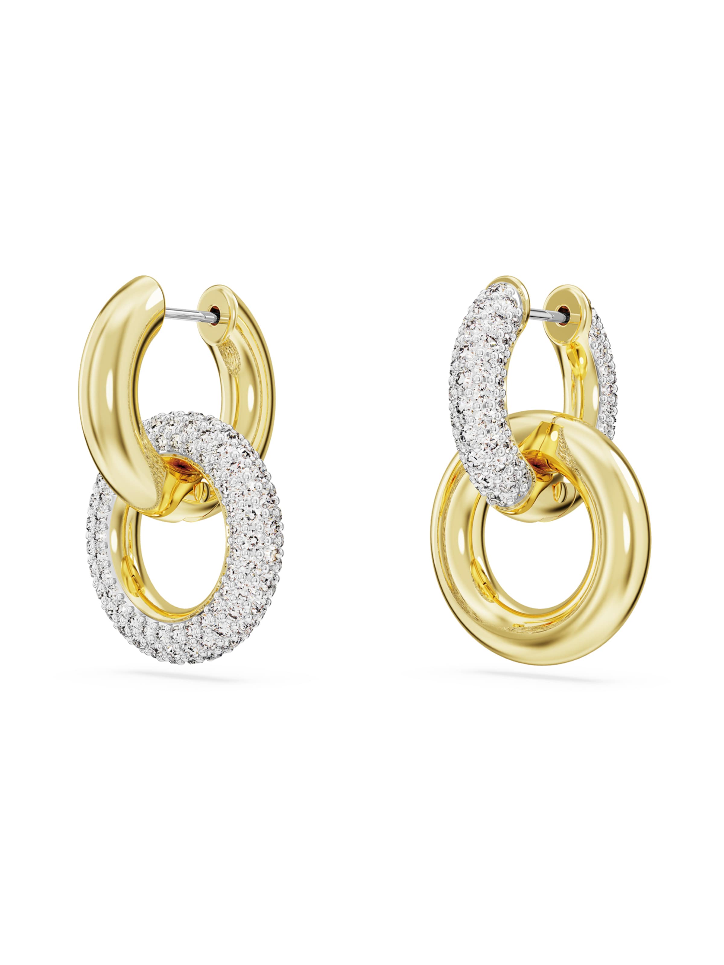 Swarovski Øreringe 'Dextera' i guld