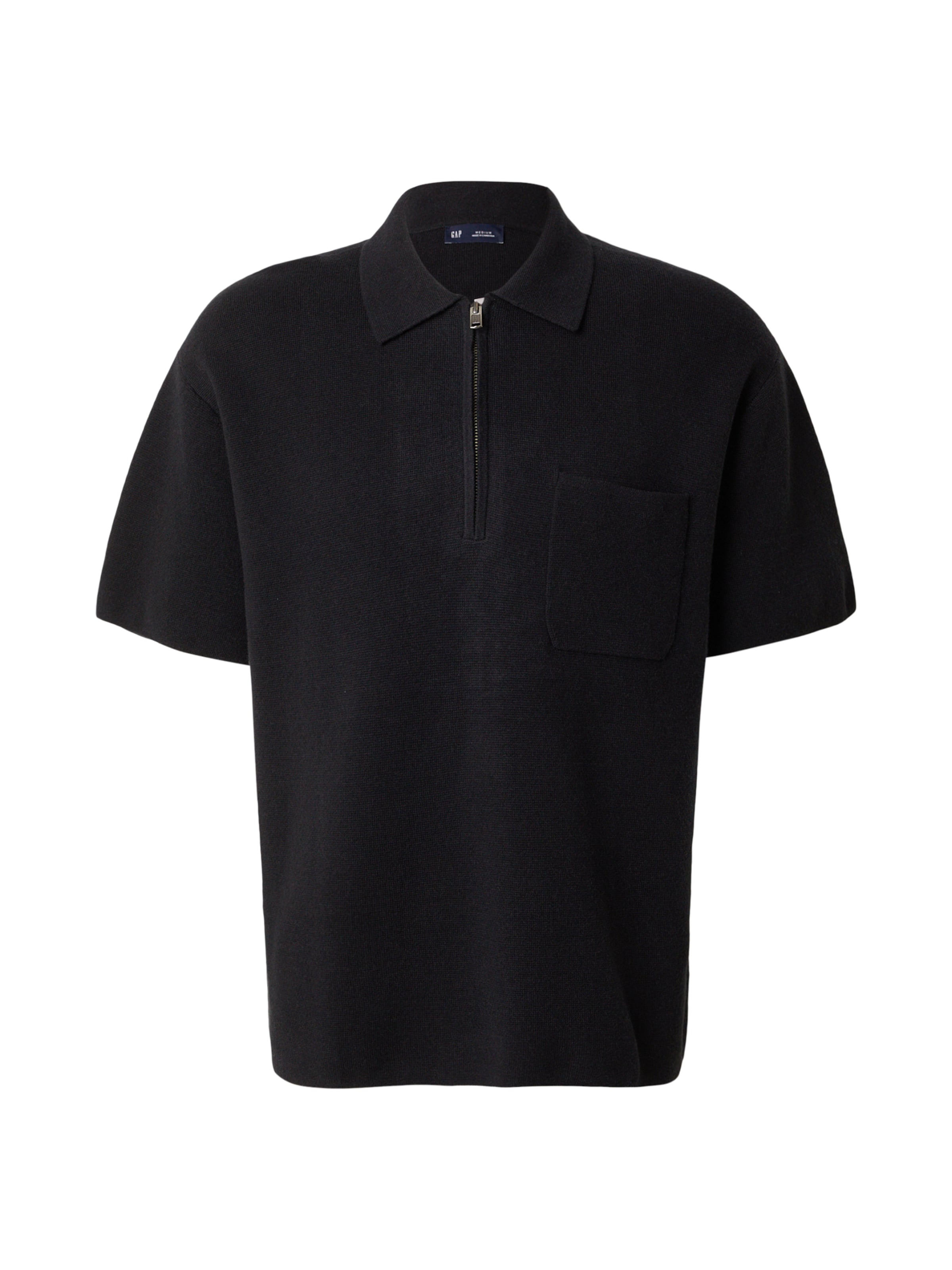 GAP Pulover | črna barva: sprednja stran