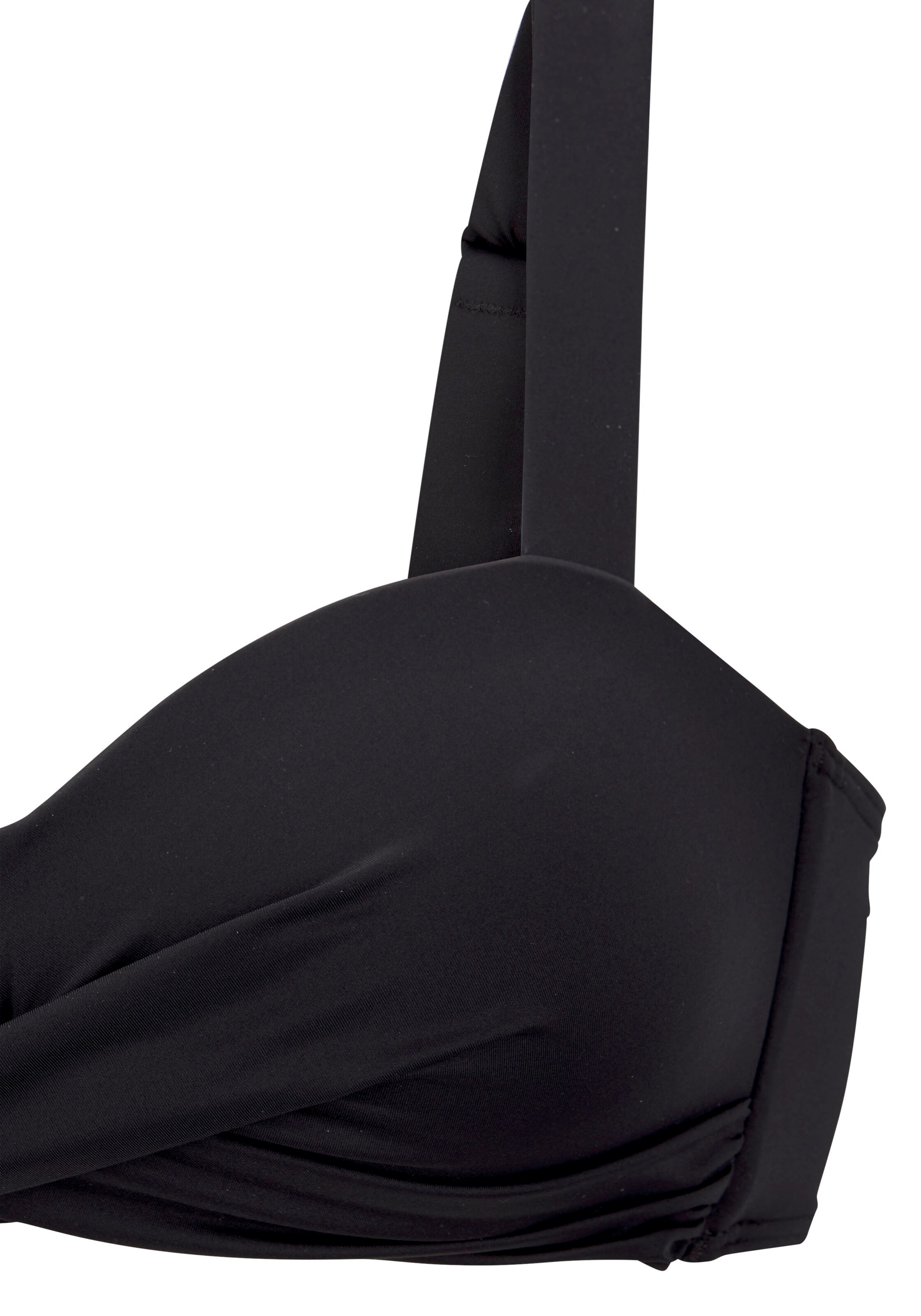 Balconcino Top per bikini di LASCANA in nero