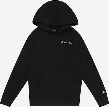 Champion Authentic Athletic Apparel Sweatshirt in Black: front