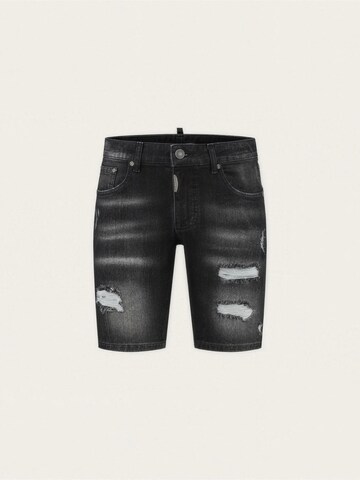 Richesse Regular Jeans 'AQUILA BLACK JEANS' in Black: front