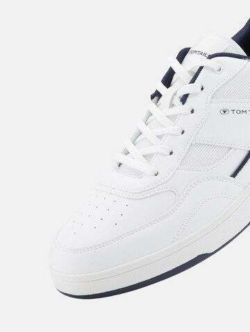 TOM TAILOR Sneaker in Weiß