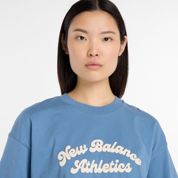 T-shirt 'Heritage' new balance en bleu