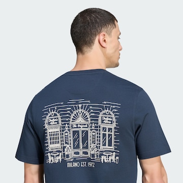 T-Shirt 'Milano Shop' ADIDAS ORIGINALS en bleu