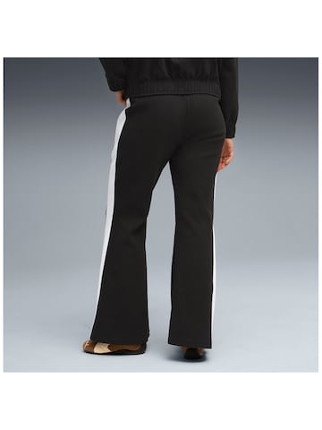 PUMA Regular Sports trousers 'T7' in Black