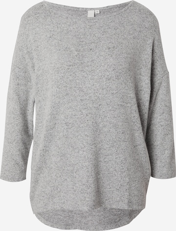 QS - Camiseta en gris: frente