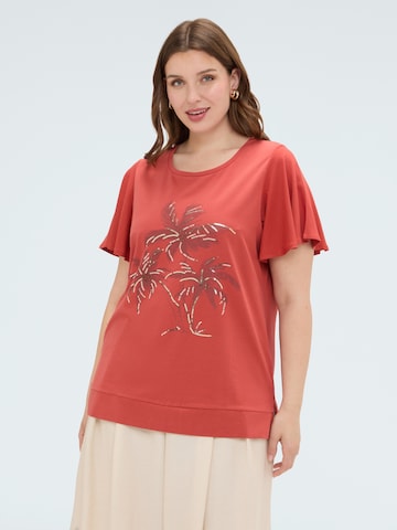 Fiorella Rubino - Camiseta en naranja