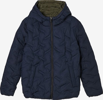 s.Oliver Winter Jacket in Blue: front