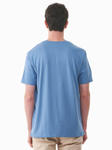 Organication T-Shirt in Blau