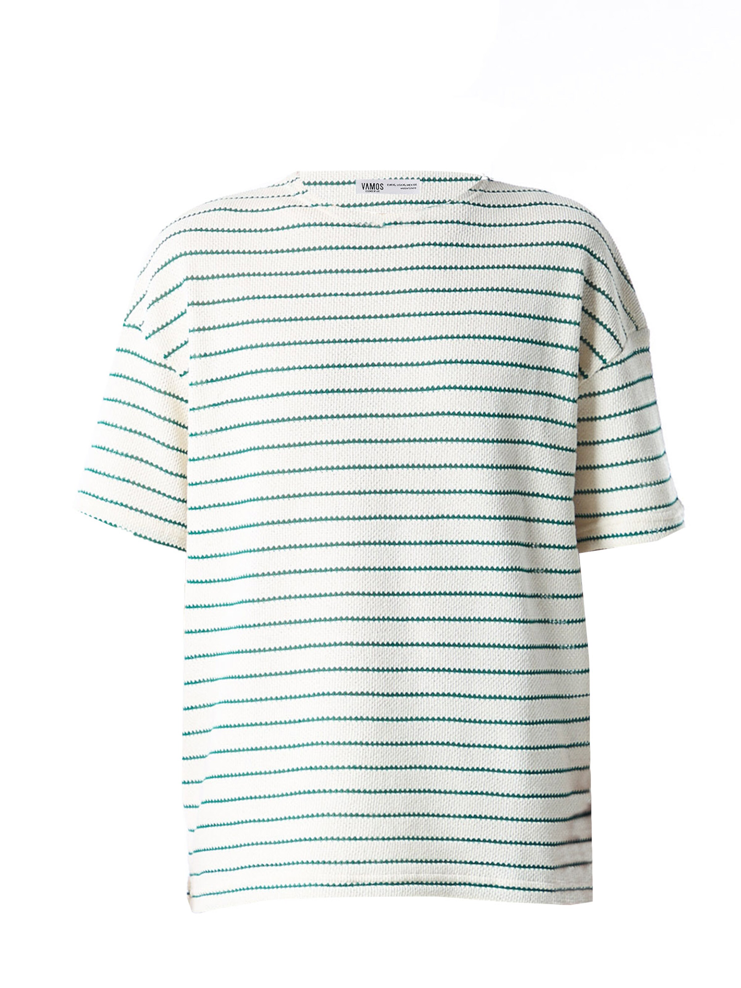 balta VAMOS CLO Marškinėliai: priekis