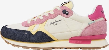 Baskets basses 'Brit Fly' Pepe Jeans en bleu : devant