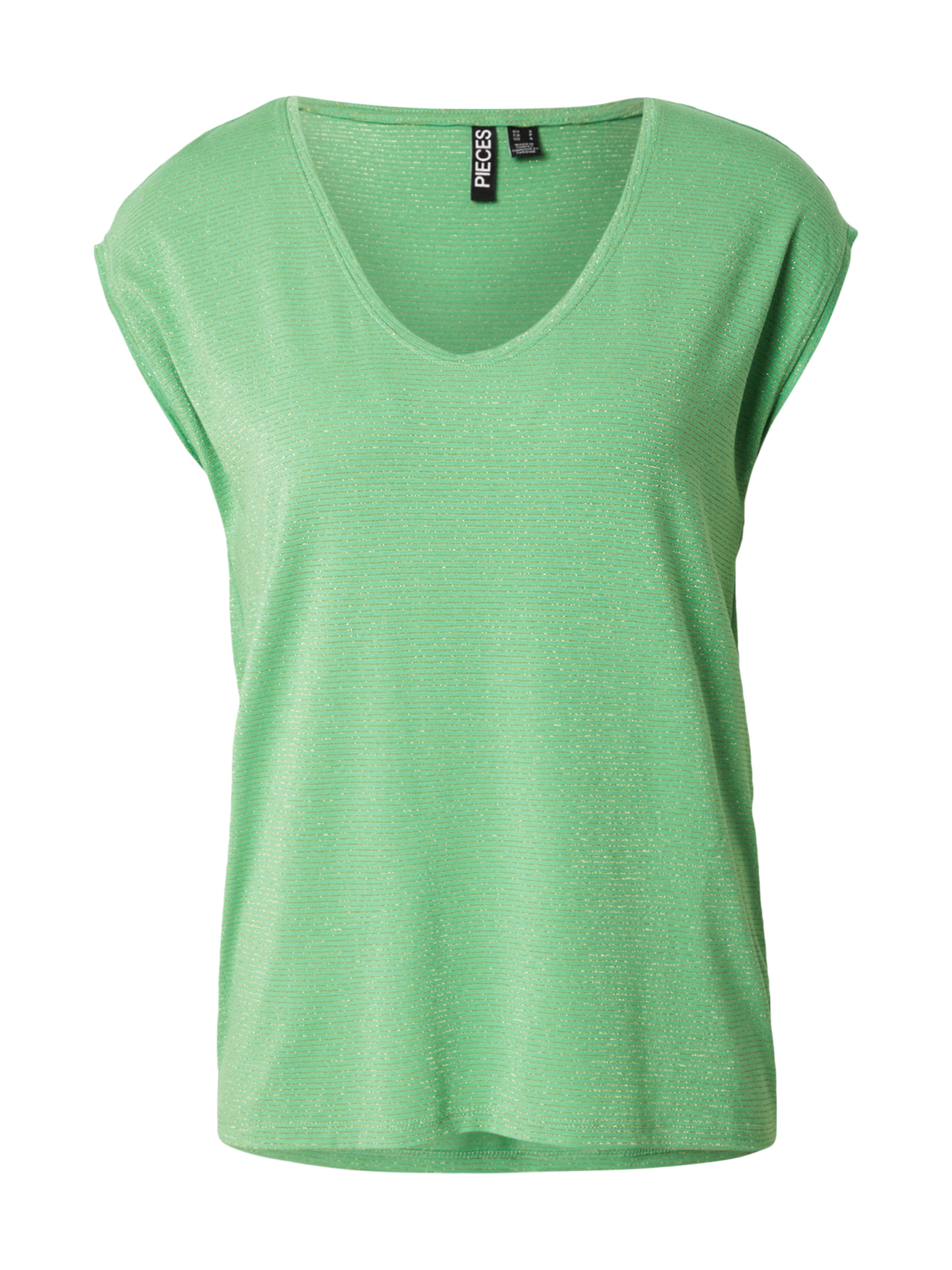 T-shirt 'PCBillo' PIECES en vert : devant