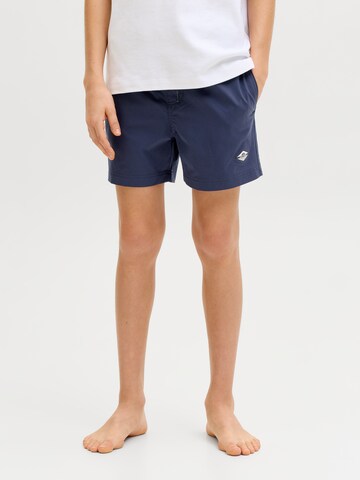 Jack & Jones Junior Zwemshorts 'JPSTMaui' in Blauw: voorkant