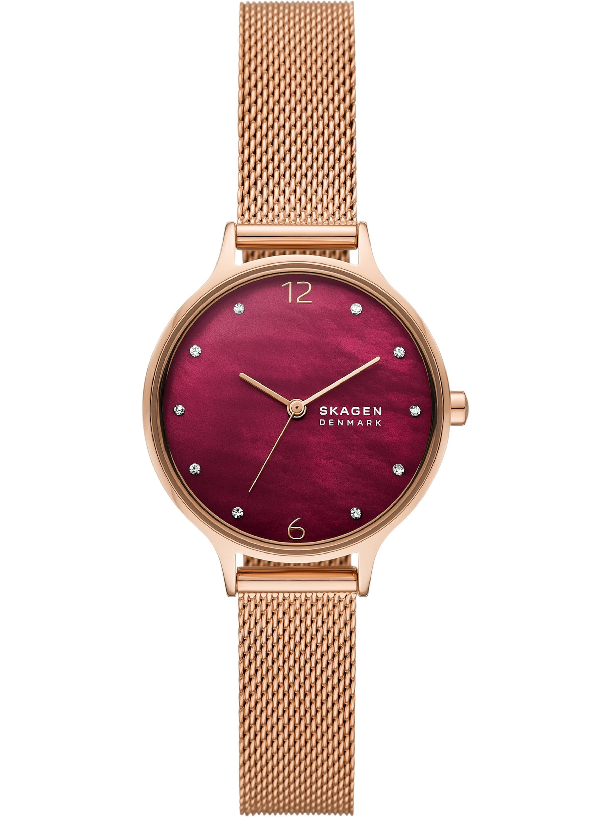 SKAGEN Analog watch in Pink: front