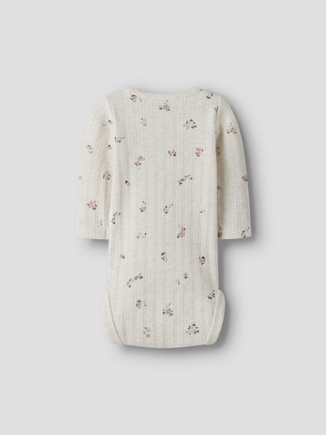 Barboteuse / body 'NBFLOWER' NAME IT en beige