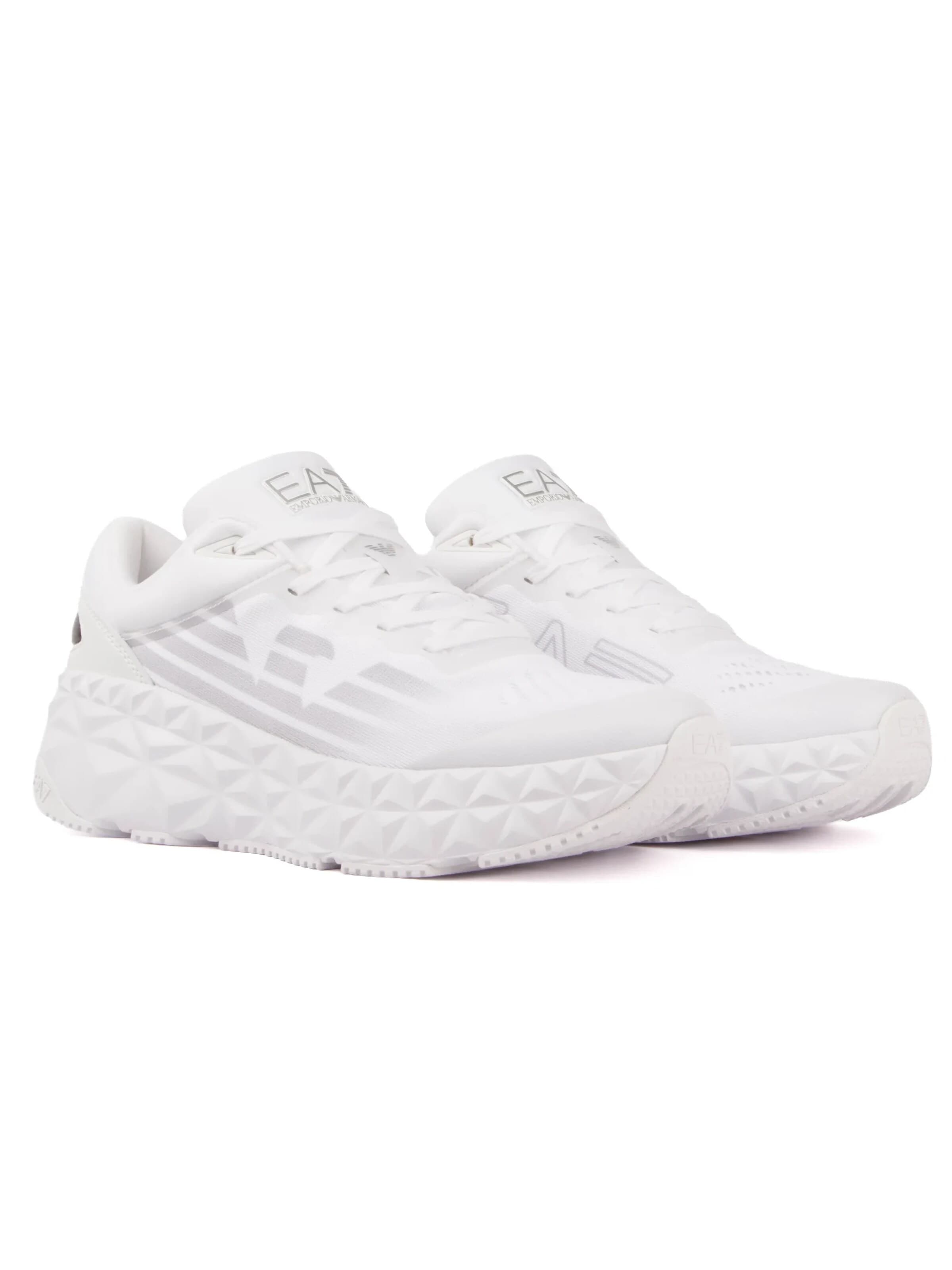 Scarpa stringata 'Kobra' di ARMANI in bianco