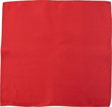 ROY ROBSON Einstecktuch aus 100% Seide - mit feiner Musterung in Rot: predná strana